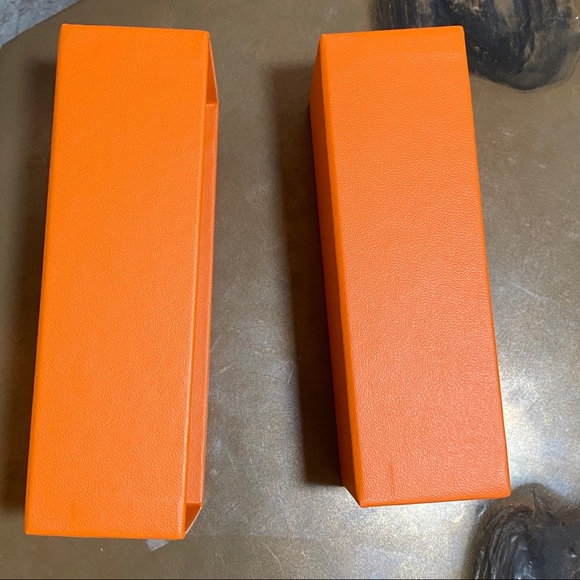 HERMES Paris Orange Box for Gift belt NEW 6" - Picture 6 of 7